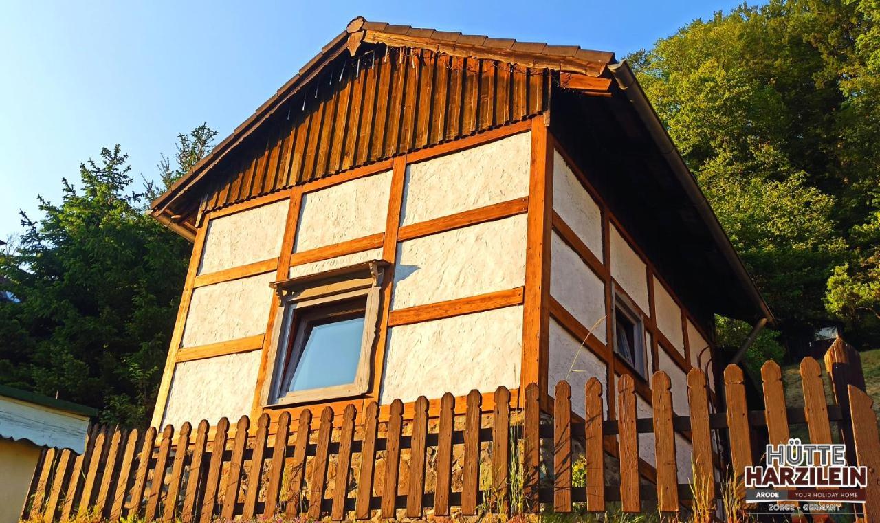 Arode Huette Harzilein - Romantic Tiny House On The Edge Of The Forest Zorge Dış mekan fotoğraf